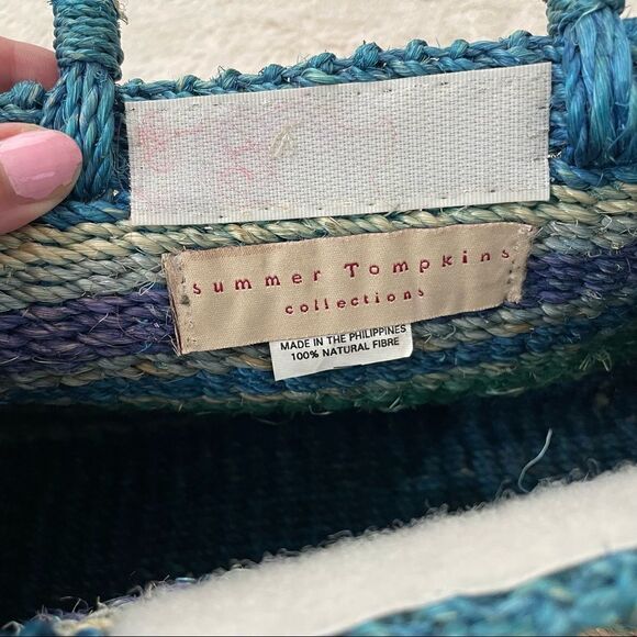 𝅺summer Tompkins Colorful Straw Bag - Picture 3 of 13